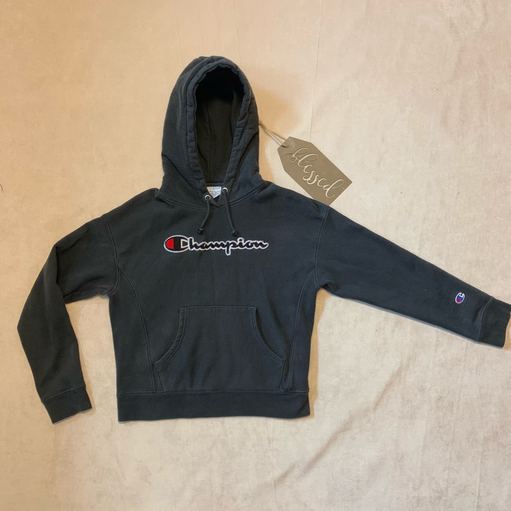 Champion | Black | Hoodie